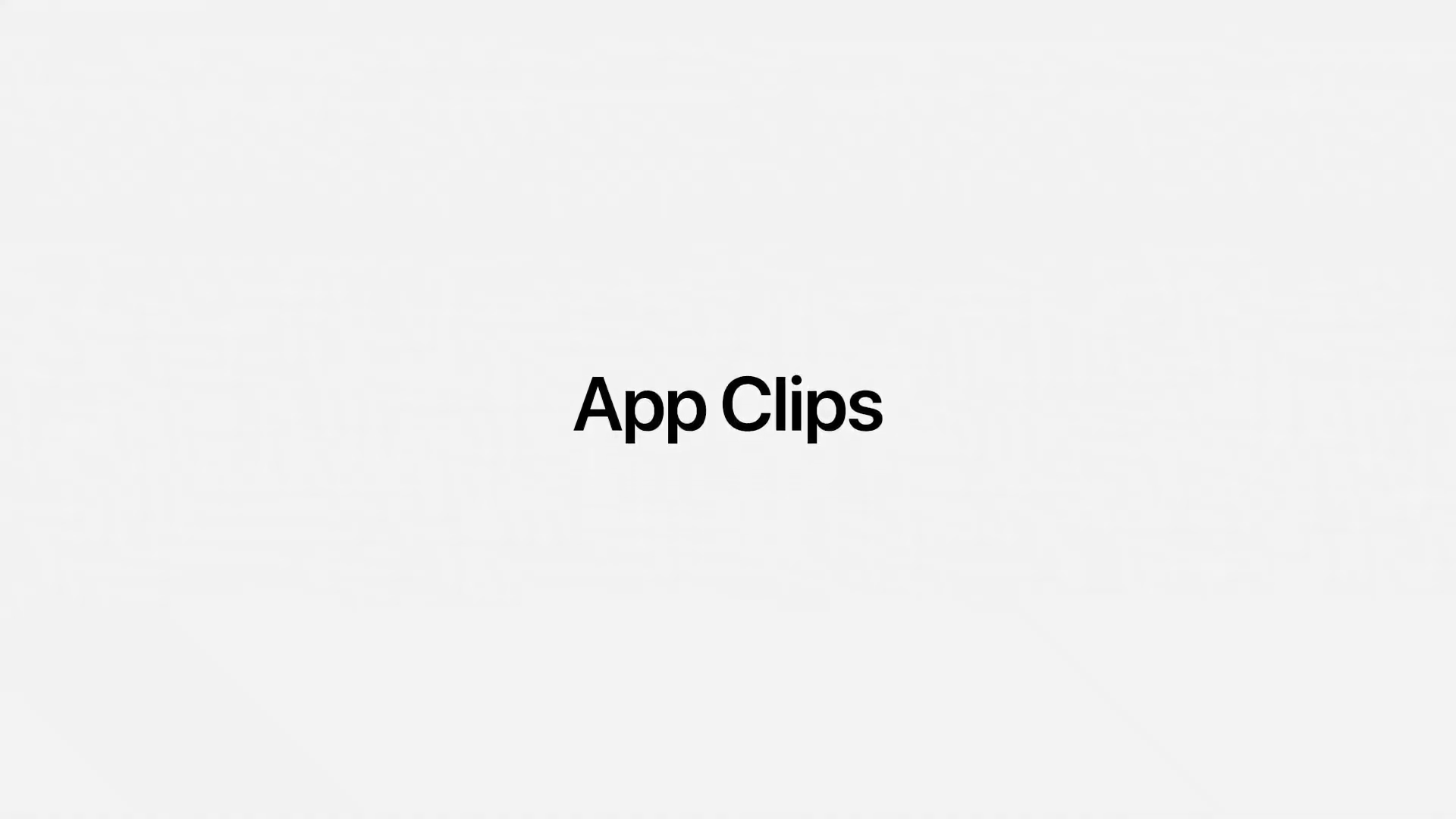 app clips text
