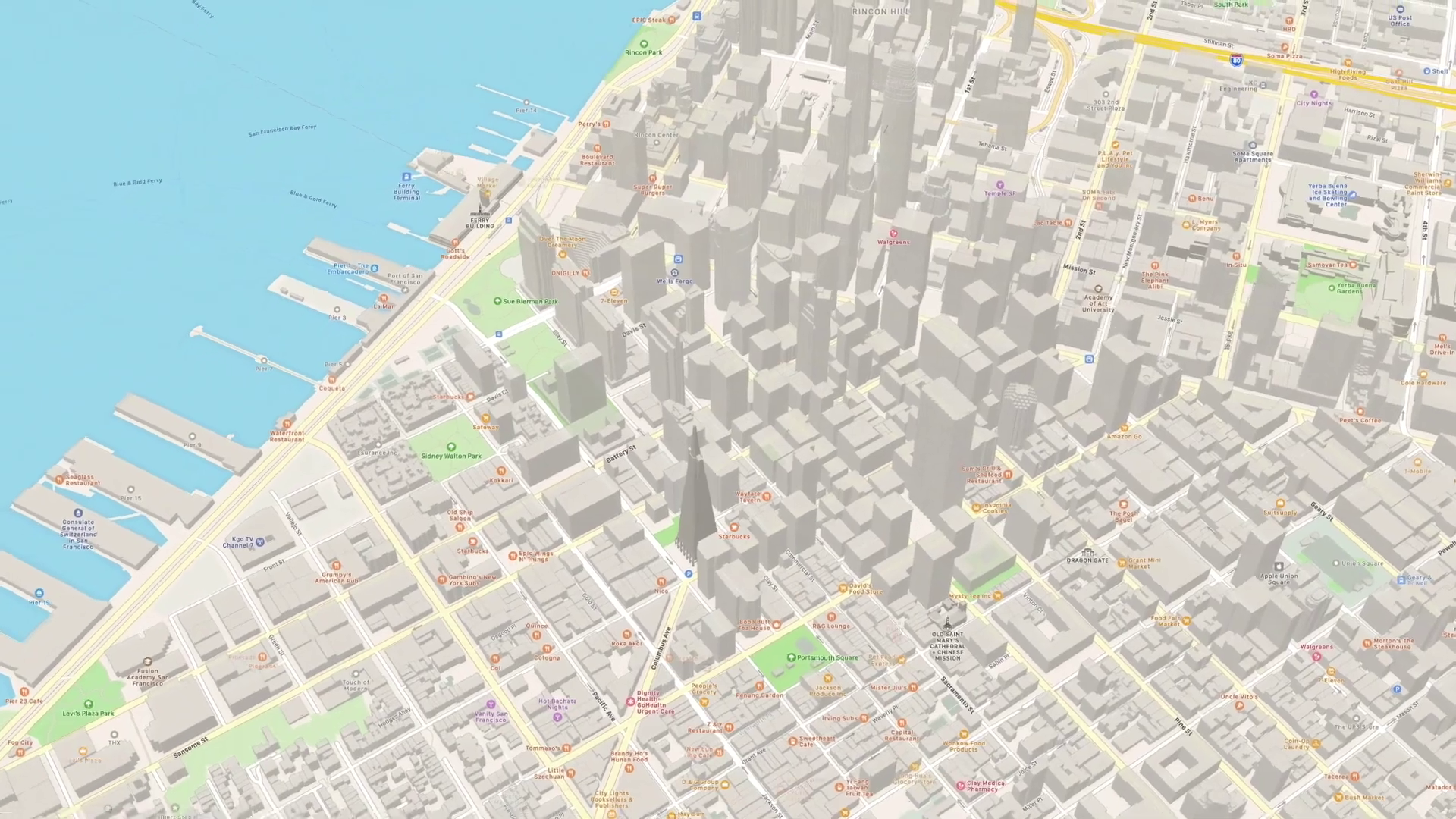 city map view