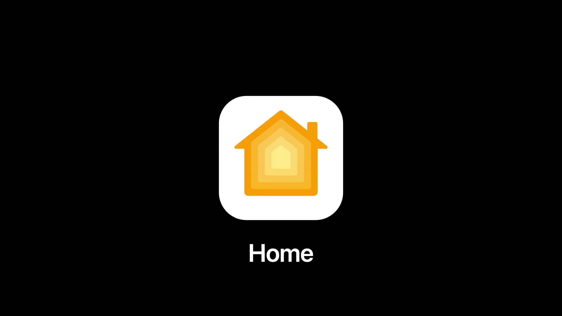 home app icon black background