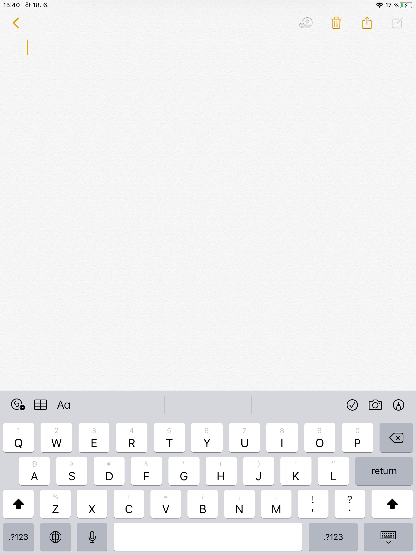 iPadOS klavesnice kurzor iPadOS klavesnice kurzor
