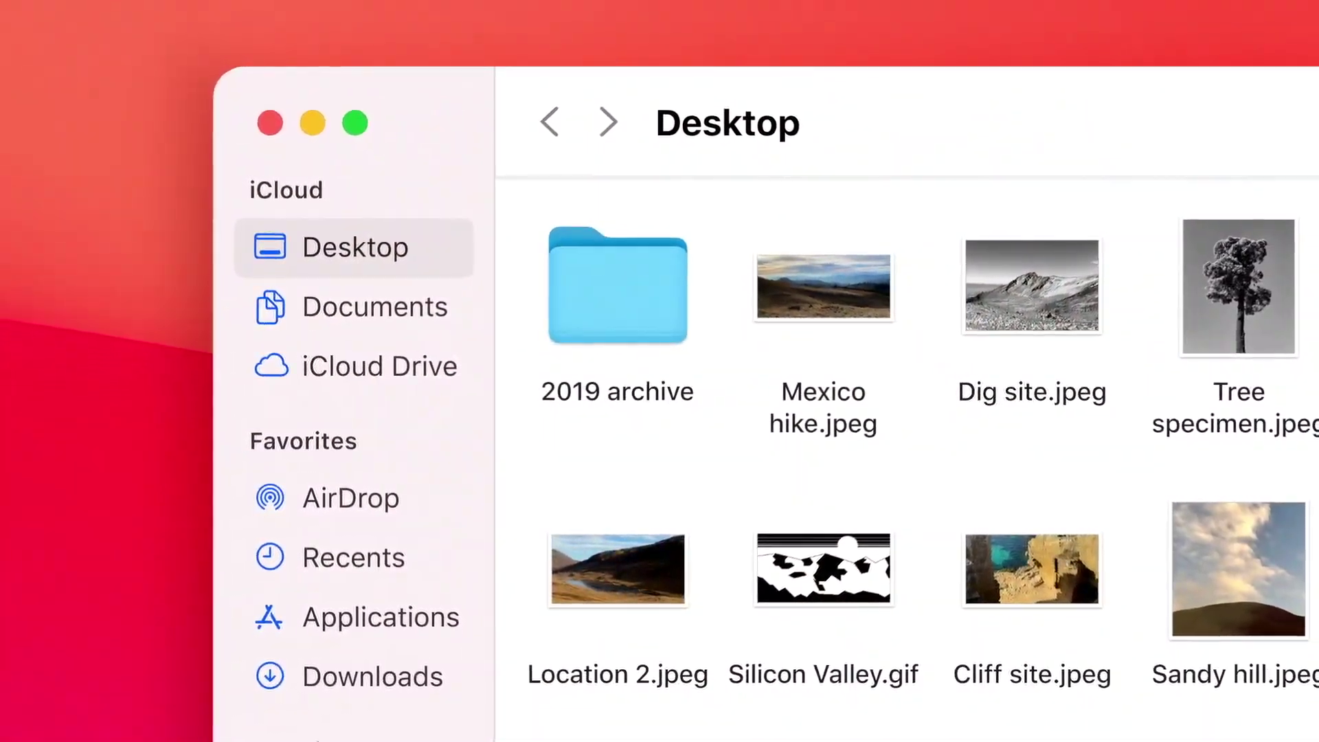 icloud dark mode desktop