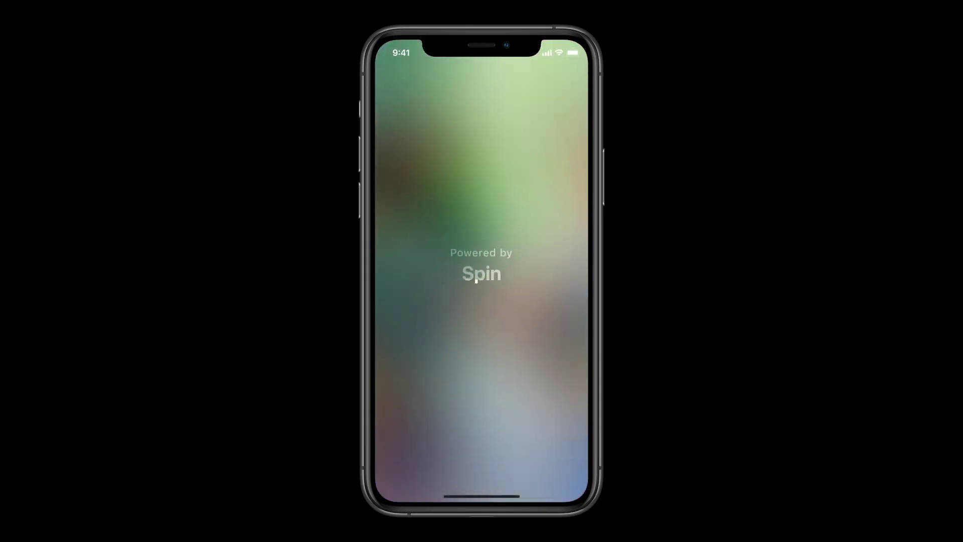 iphone powered by spin