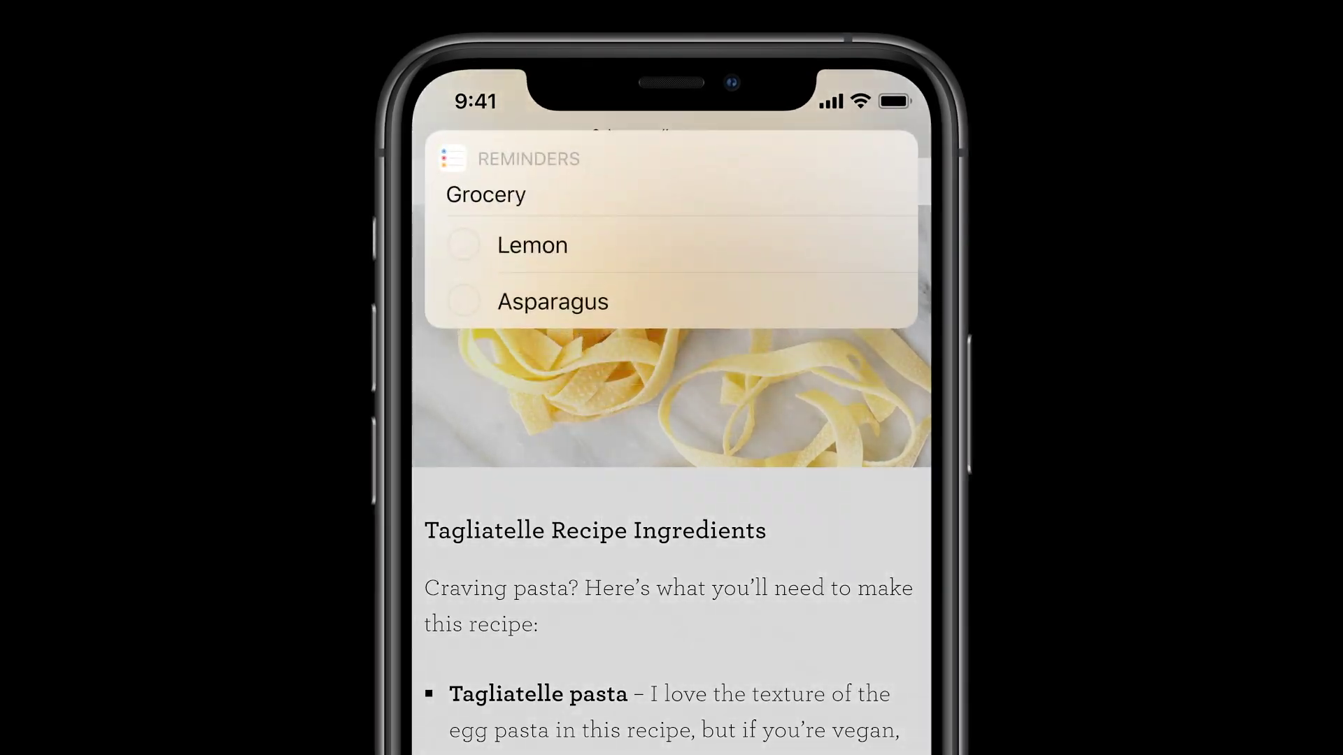 iphone reminders list