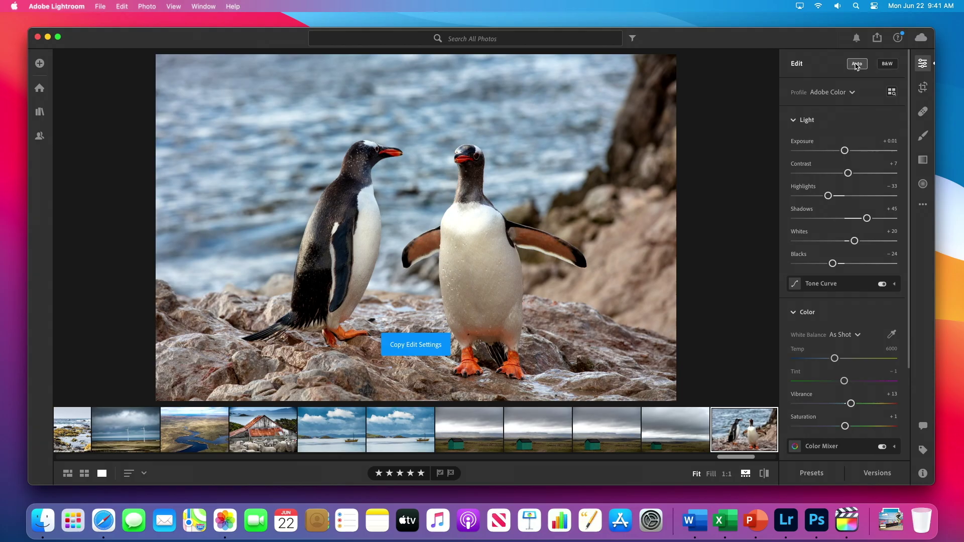 lightroom photo comparison