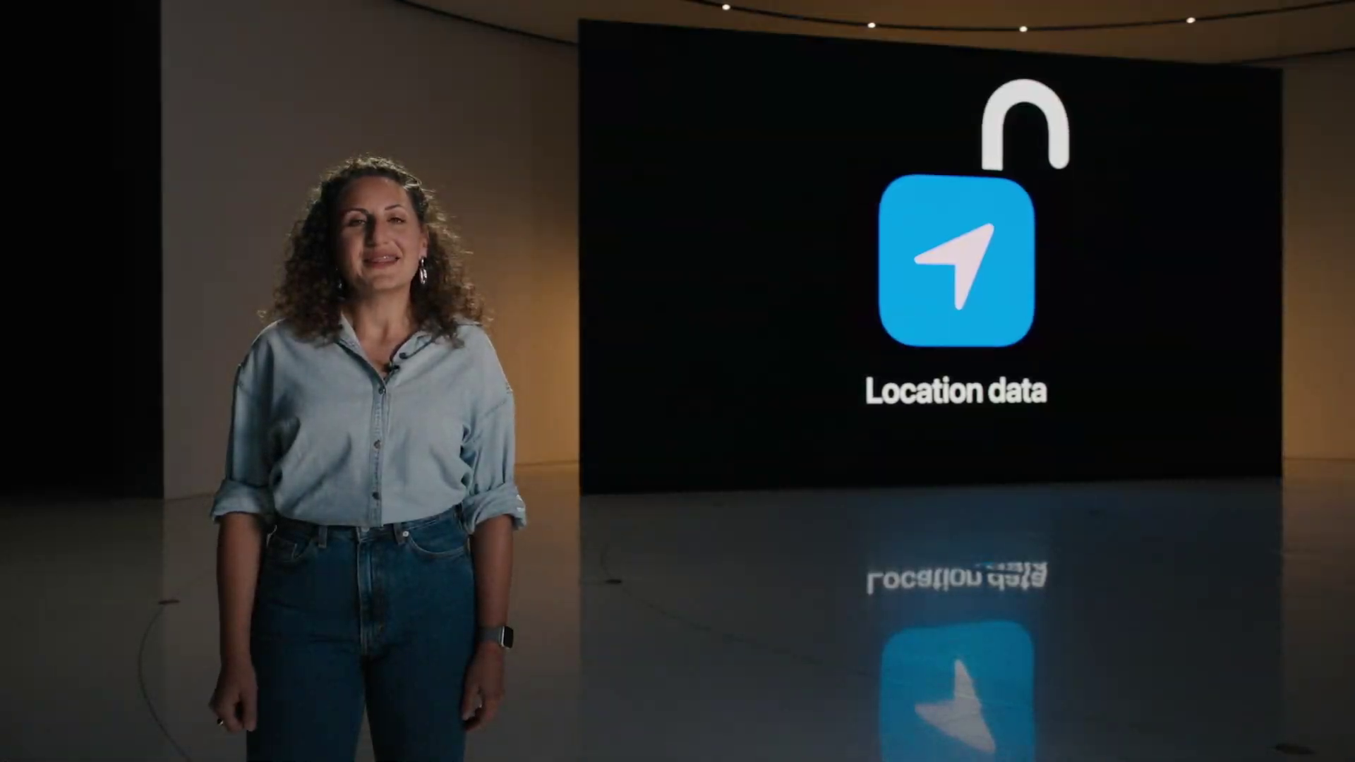 location data presentation