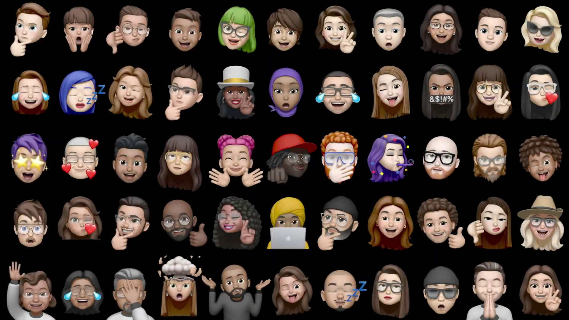 memoji expressions