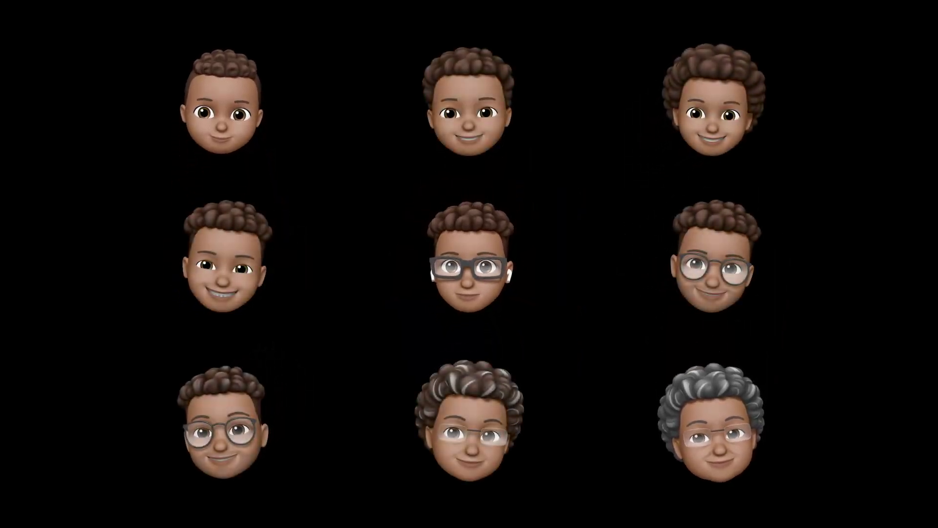 memoji variations