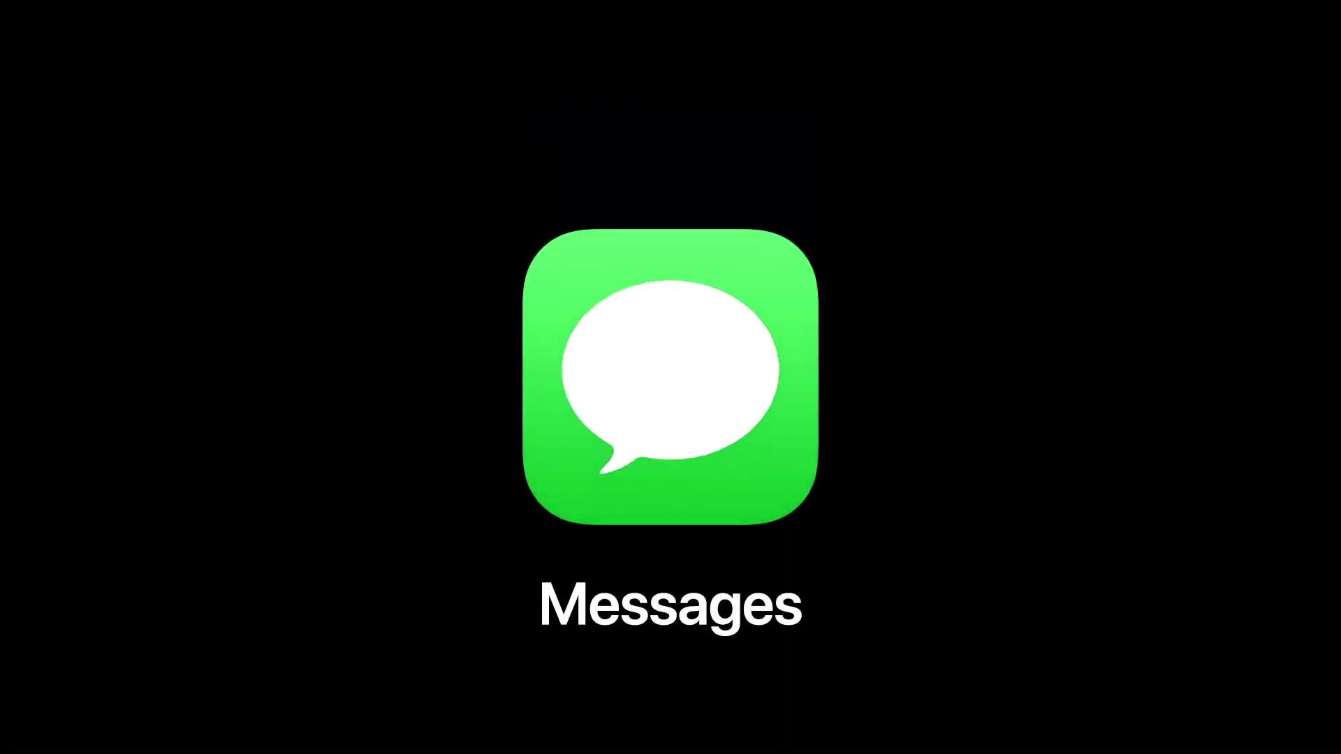 messages app icon