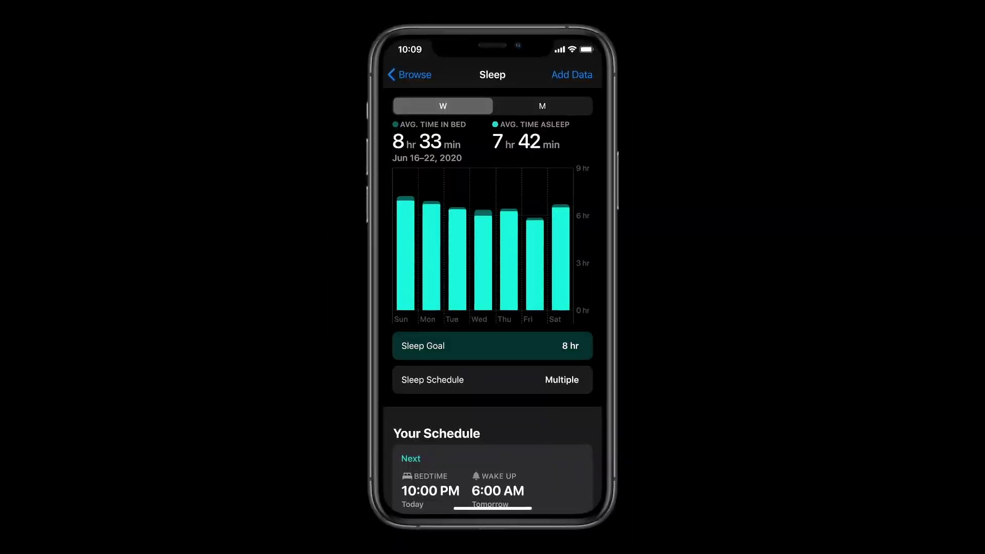 smartphone sleep tracking app