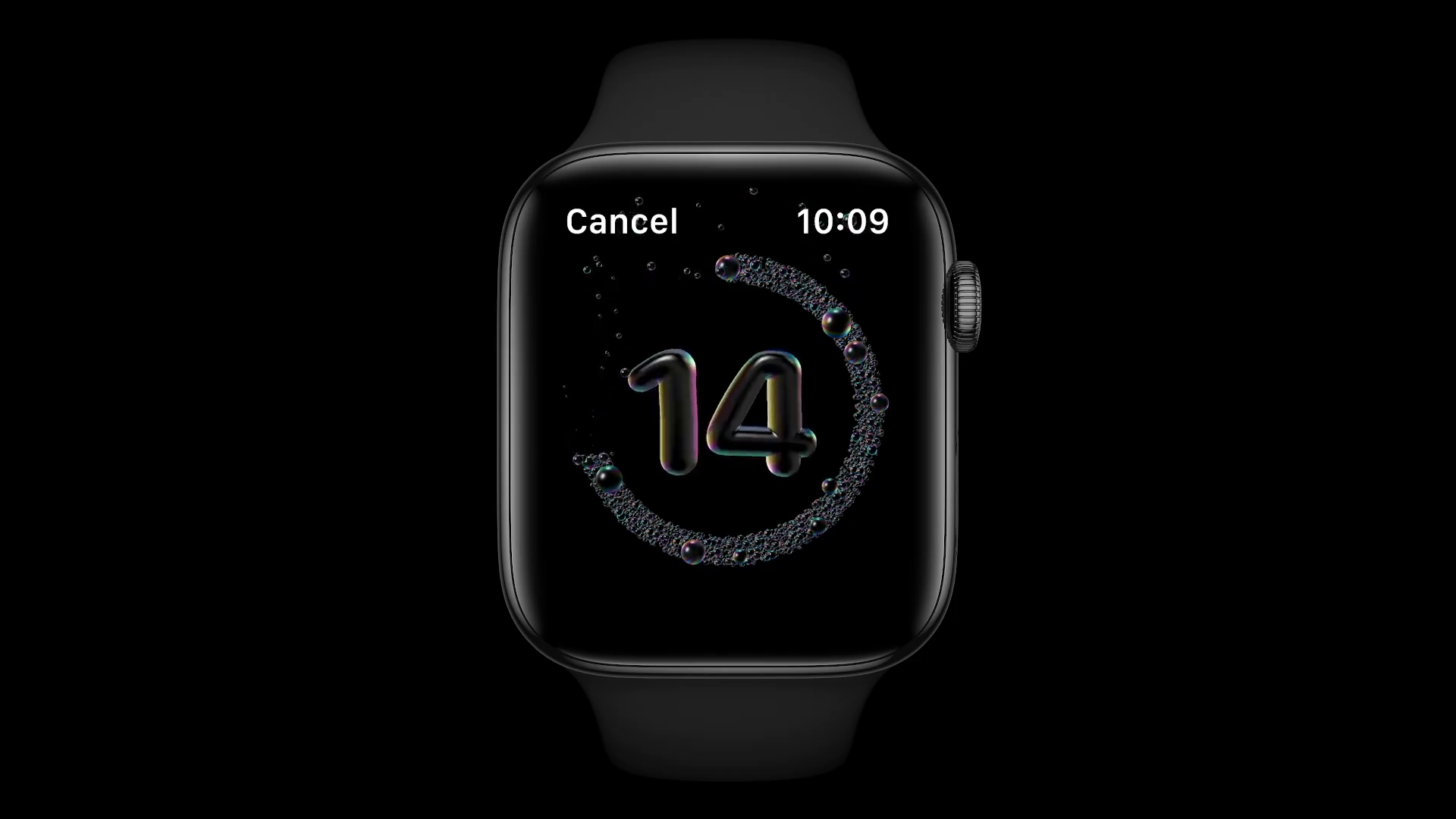 smartwatch handwashing countdown