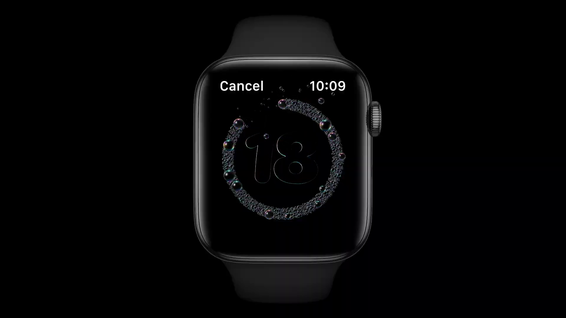 smartwatch handwashing progress
