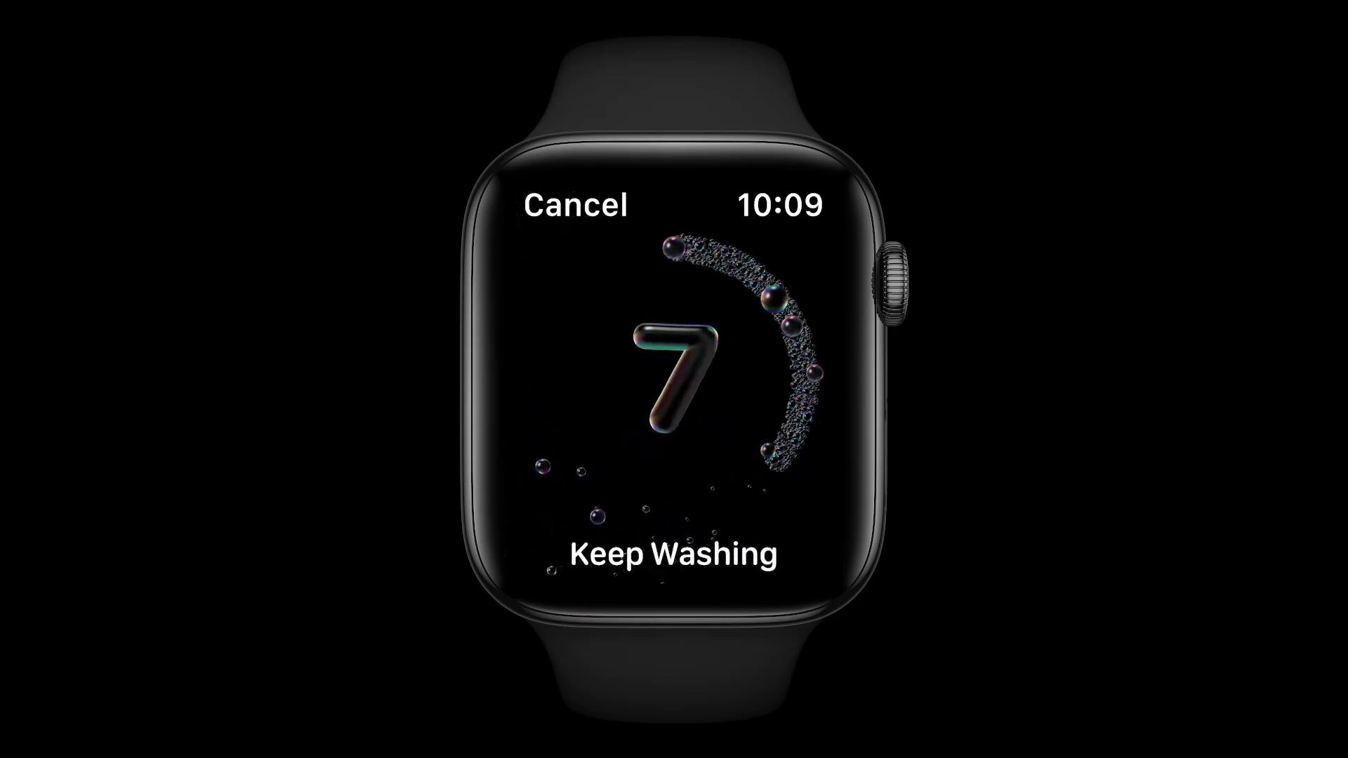 smartwatch handwashing timer