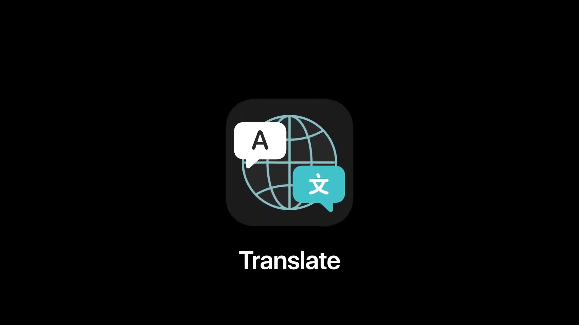 translate app icon