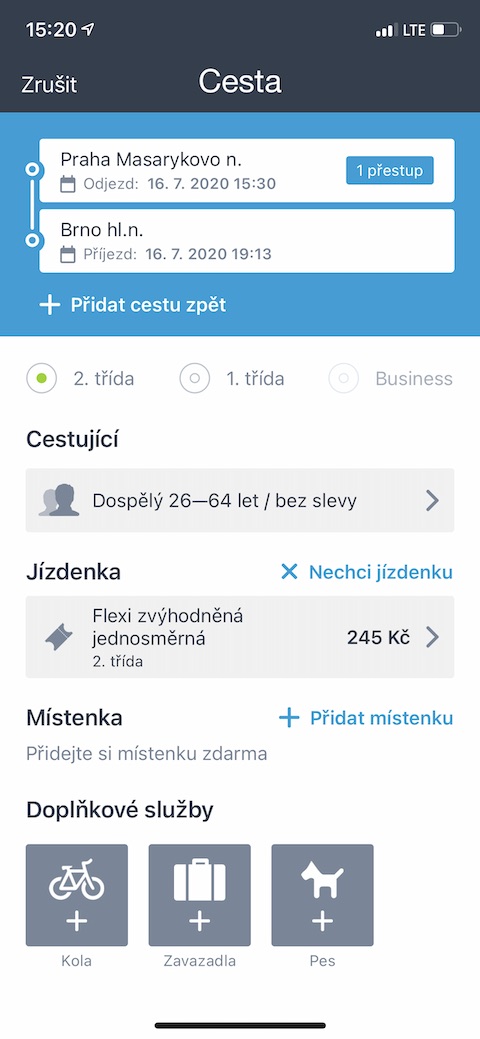 Muj vlak iOS 1 Muj vlak iOS