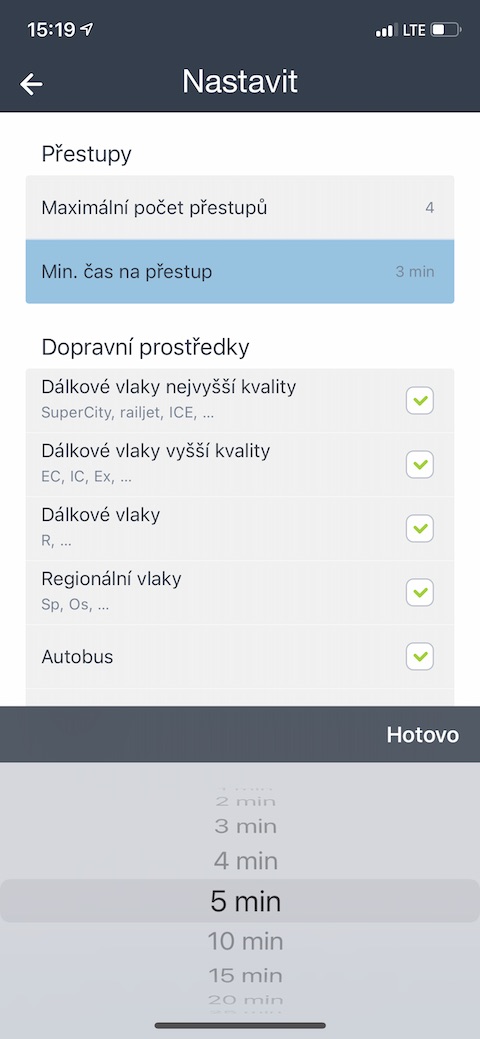 Muj vlak iOS 8 Muj vlak iOS