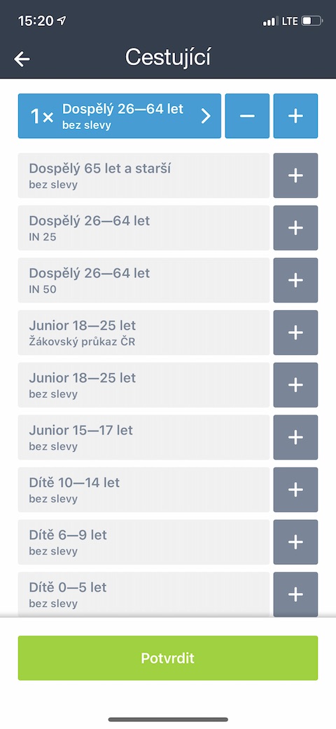 Muj vlak iOS 9 Muj vlak iOS