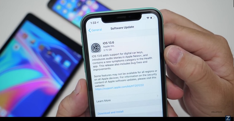 iOS 13.6 GM Beta