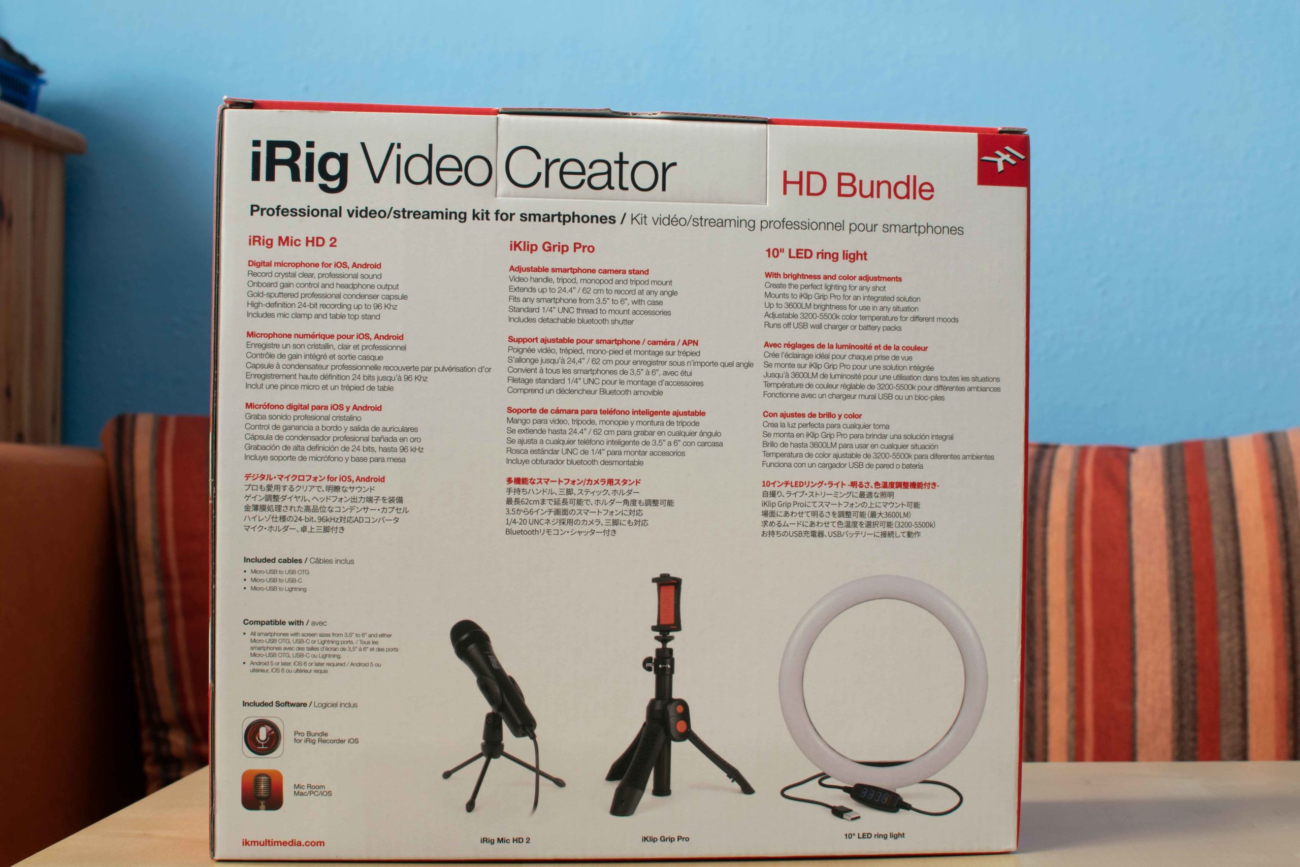 iRig Mic Video Creator HD Bundle