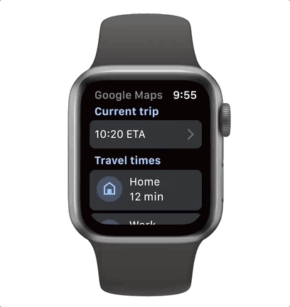 Google Maps Apple Watch Google Maps Apple Watch