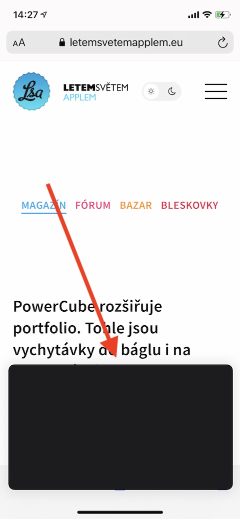 iOS 14 Obraz v obraze 1 iOS 14 Obraz v obraze