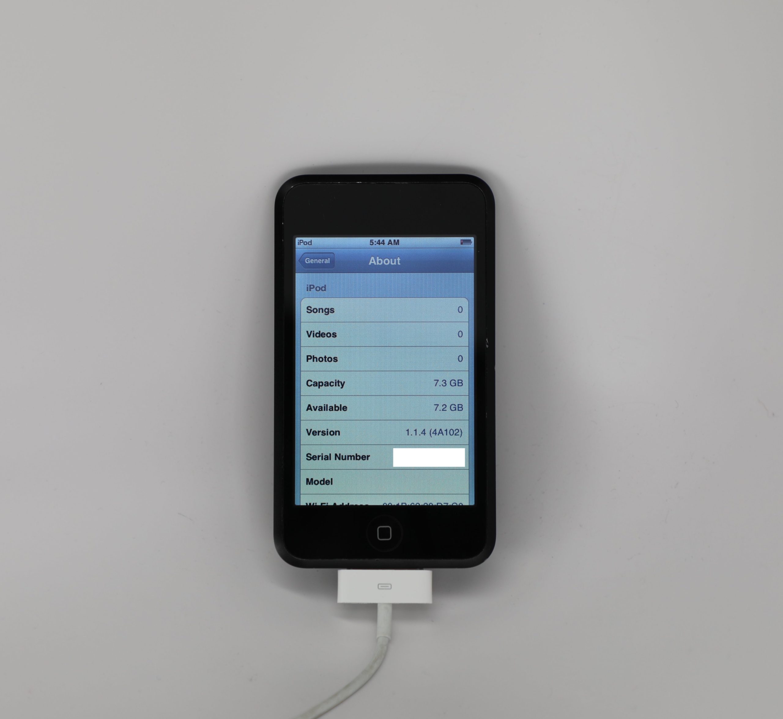 iPod touch 1.generace prototyp