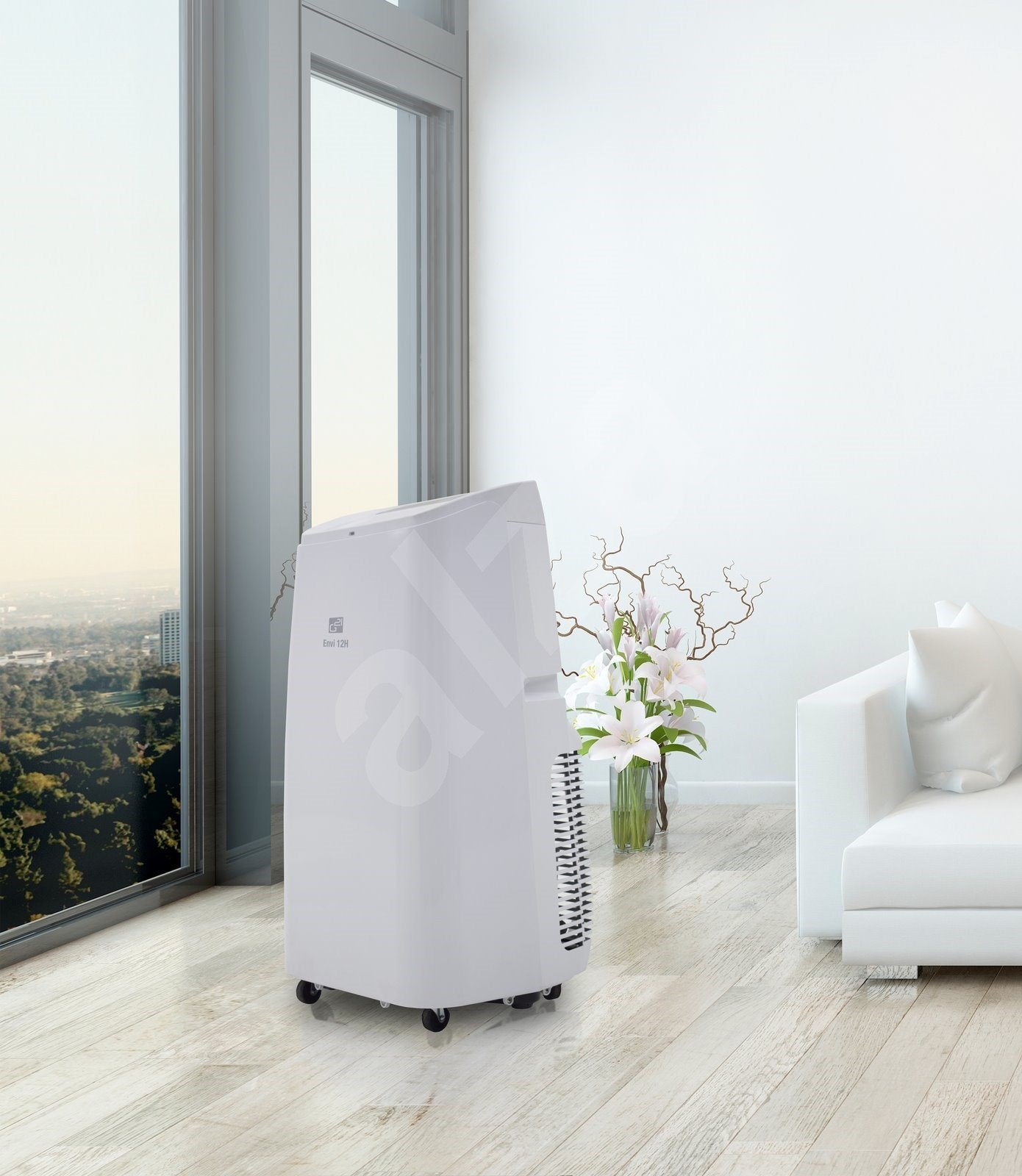 portable air conditioner in room