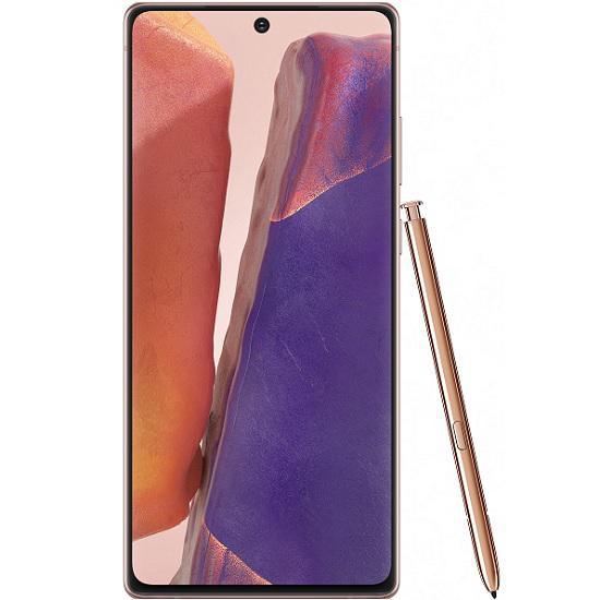 smartphone front with stylus