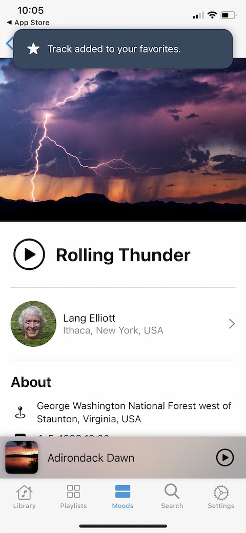 Soundscape Listen to Nature iOS 12 Soundscape Listen to Nature iOS