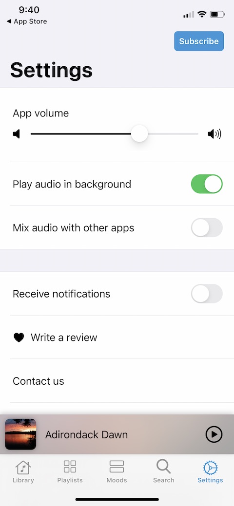 Soundscape Listen to Nature iOS 15 Soundscape Listen to Nature iOS