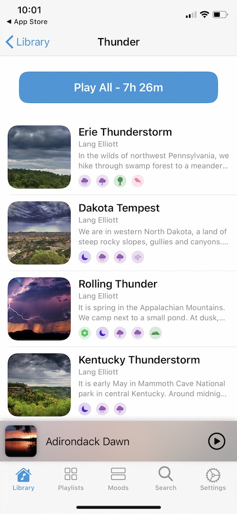 Soundscape Listen to Nature iOS 17 Soundscape Listen to Nature iOS