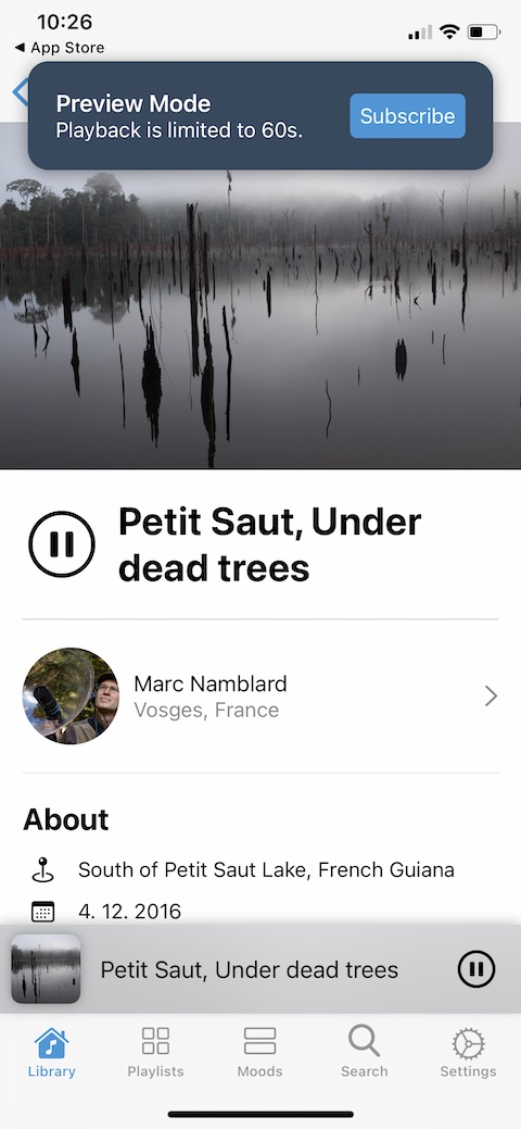 Soundscape Listen to Nature iOS 22 Soundscape Listen to Nature iOS