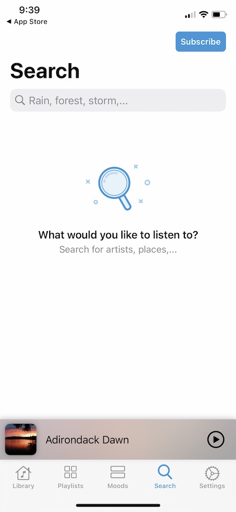 Soundscape Listen to Nature iOS 8 Soundscape Listen to Nature iOS