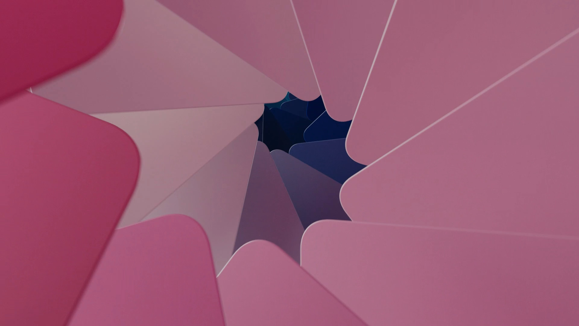 abstract pink shapes pattern