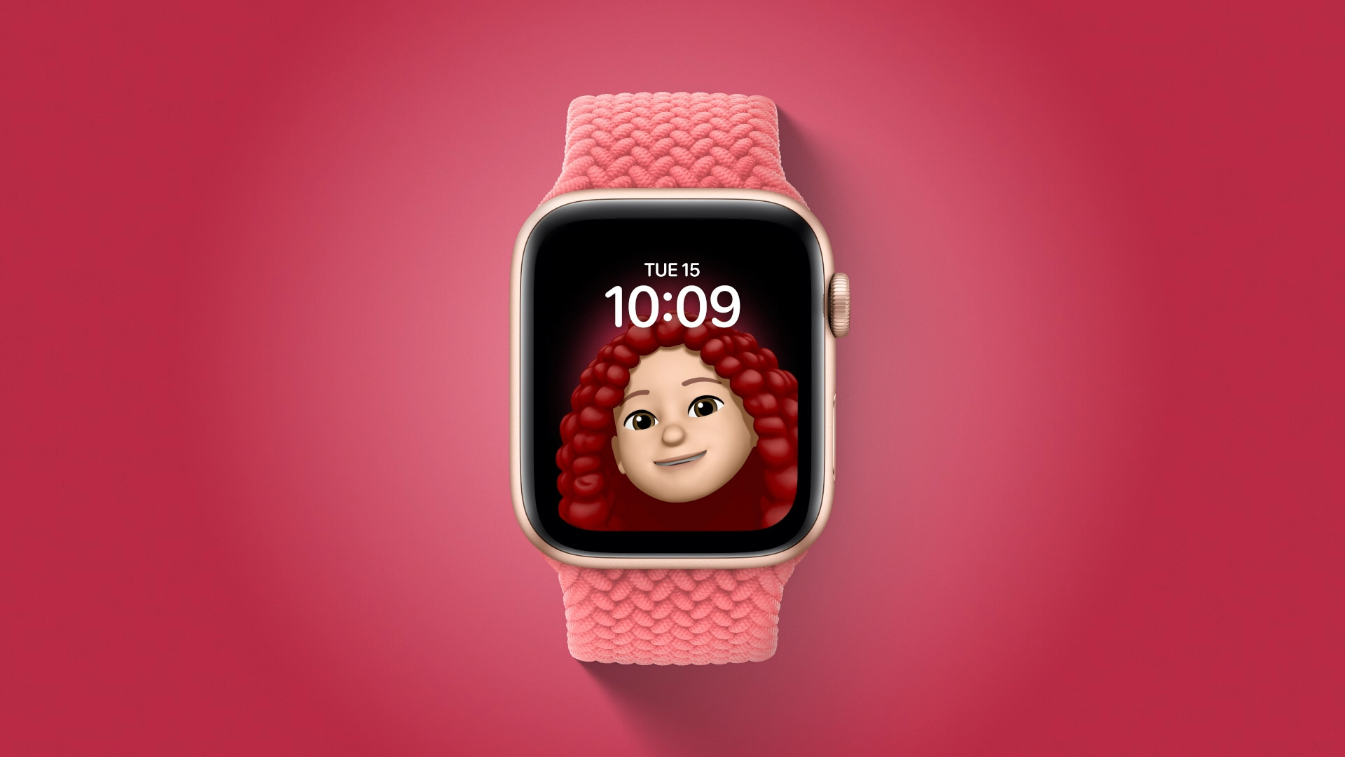 apple watch memoji red hair