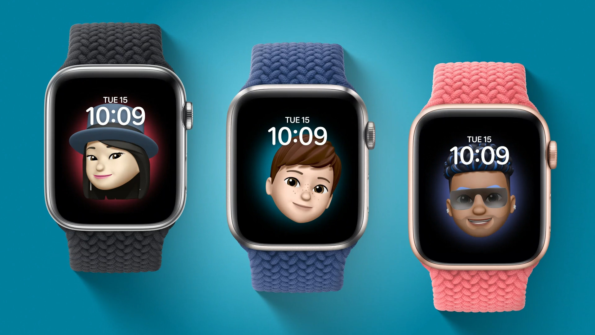 apple watch memoji trio