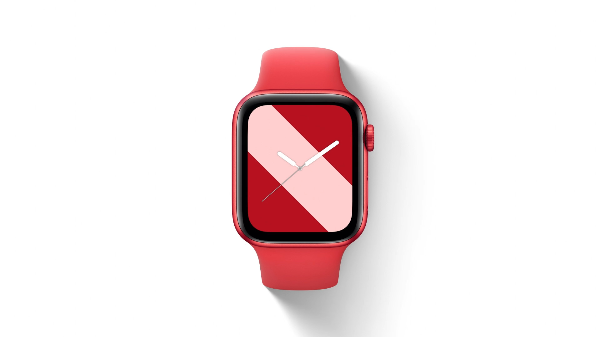 apple watch red stripes
