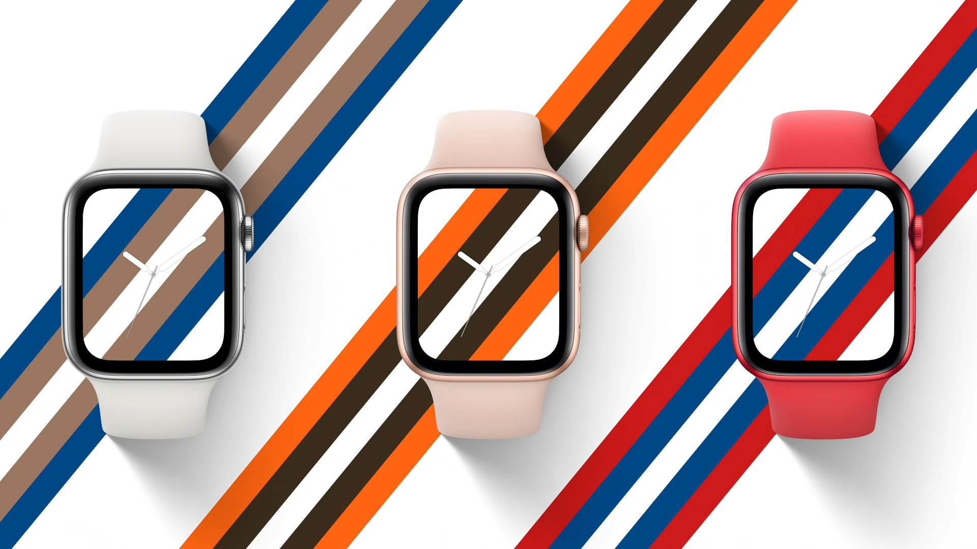 apple watch striped bands