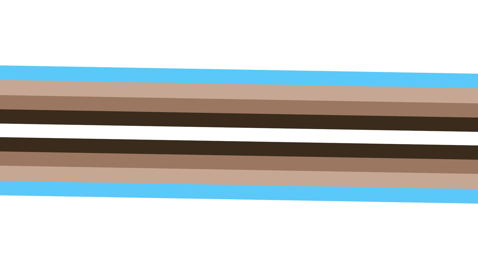 brown blue stripes