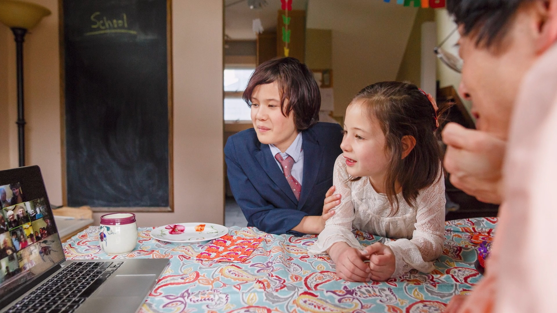 family video call at home