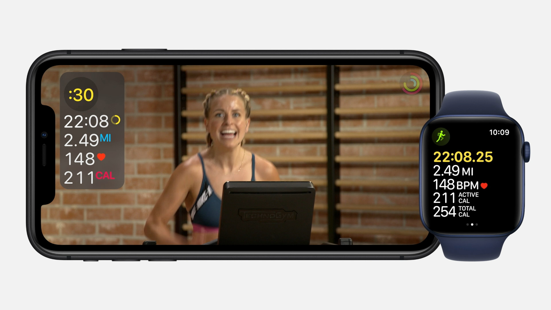 fitness treadmill session