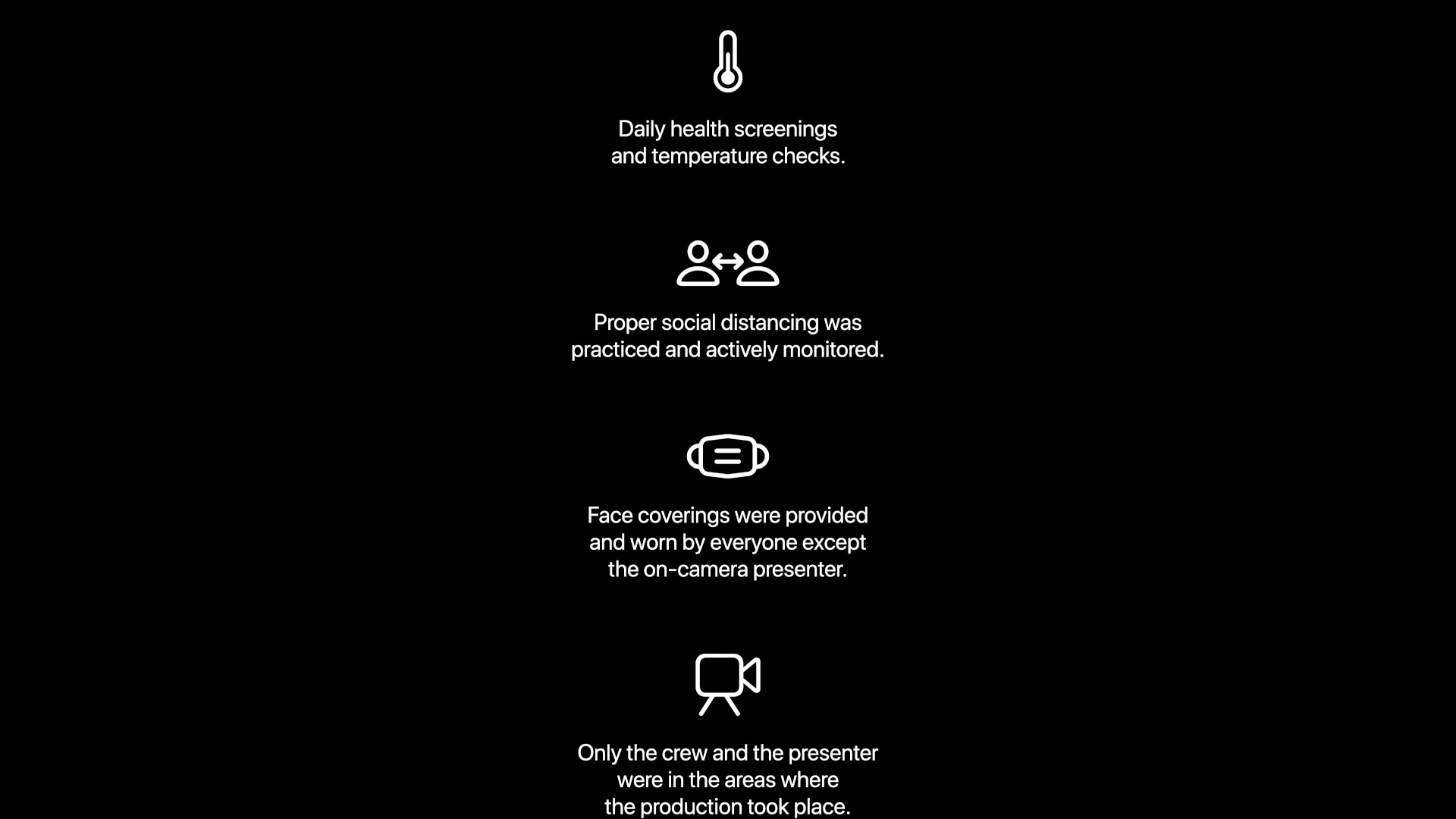 health safety guidelines black