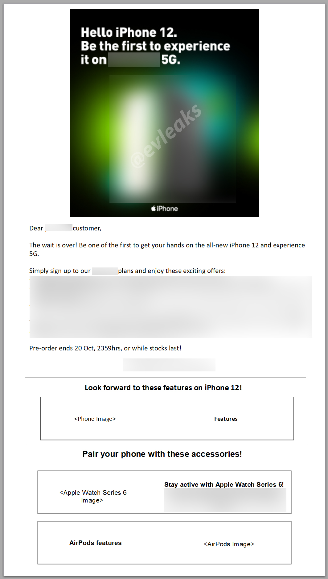 iphone 12 prodeje Únik mailu s předprodejem iPhonů 12