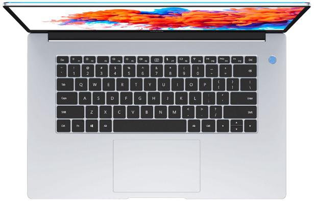 laptop top view keyboard