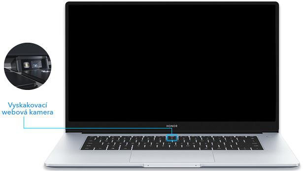 laptop with popup camera