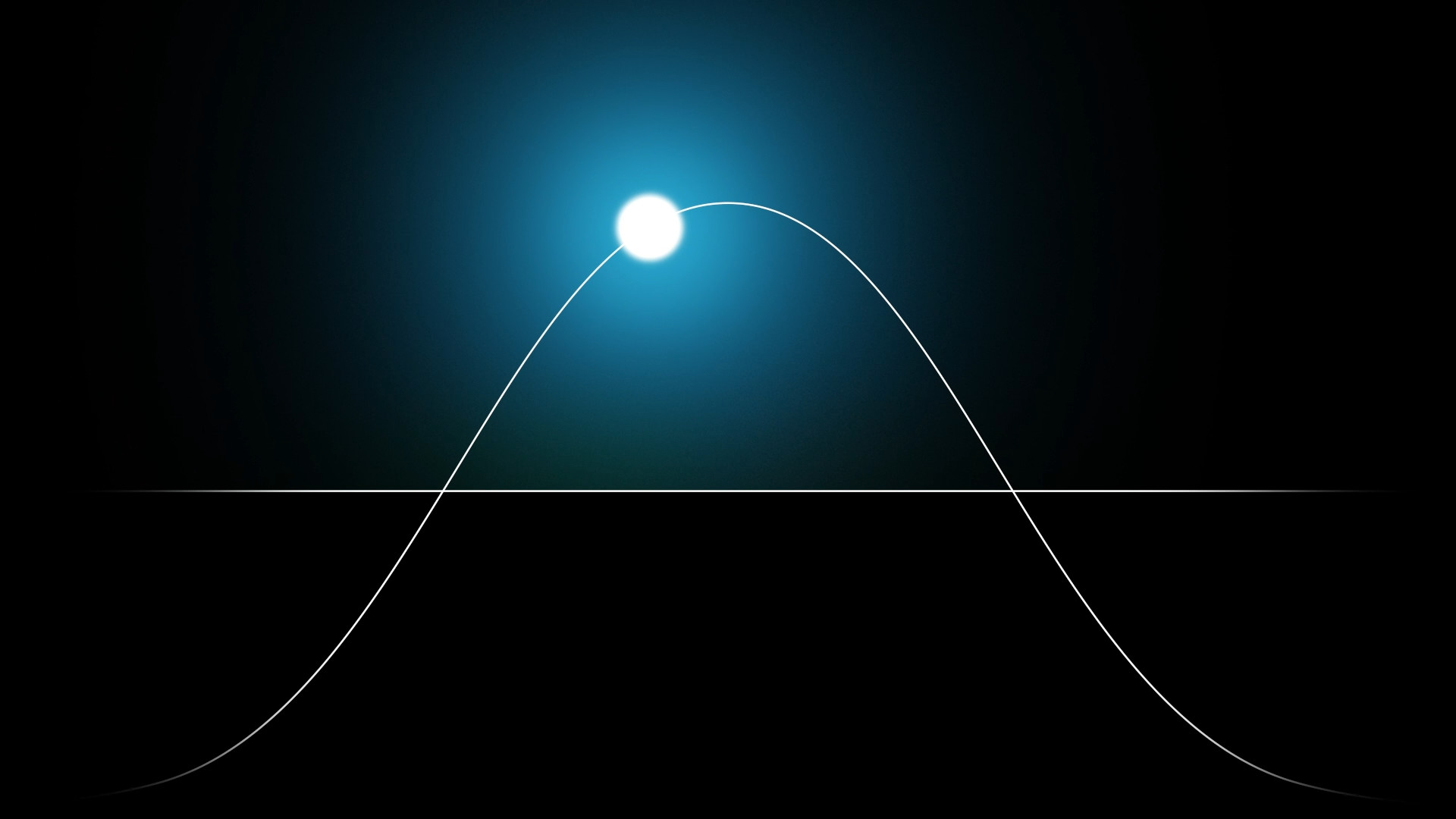 light curve dark background