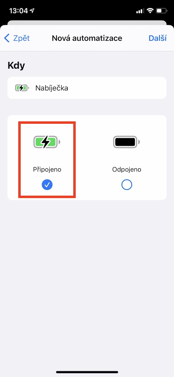 nabijeni_zmena_zvuku_ios5 změna zvuku nabíjení