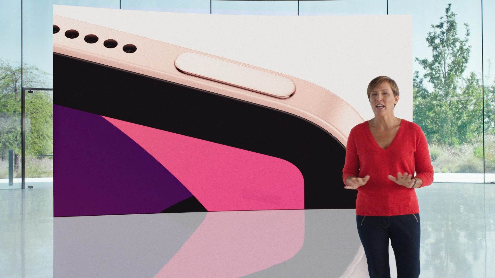 presentation tablet closeup