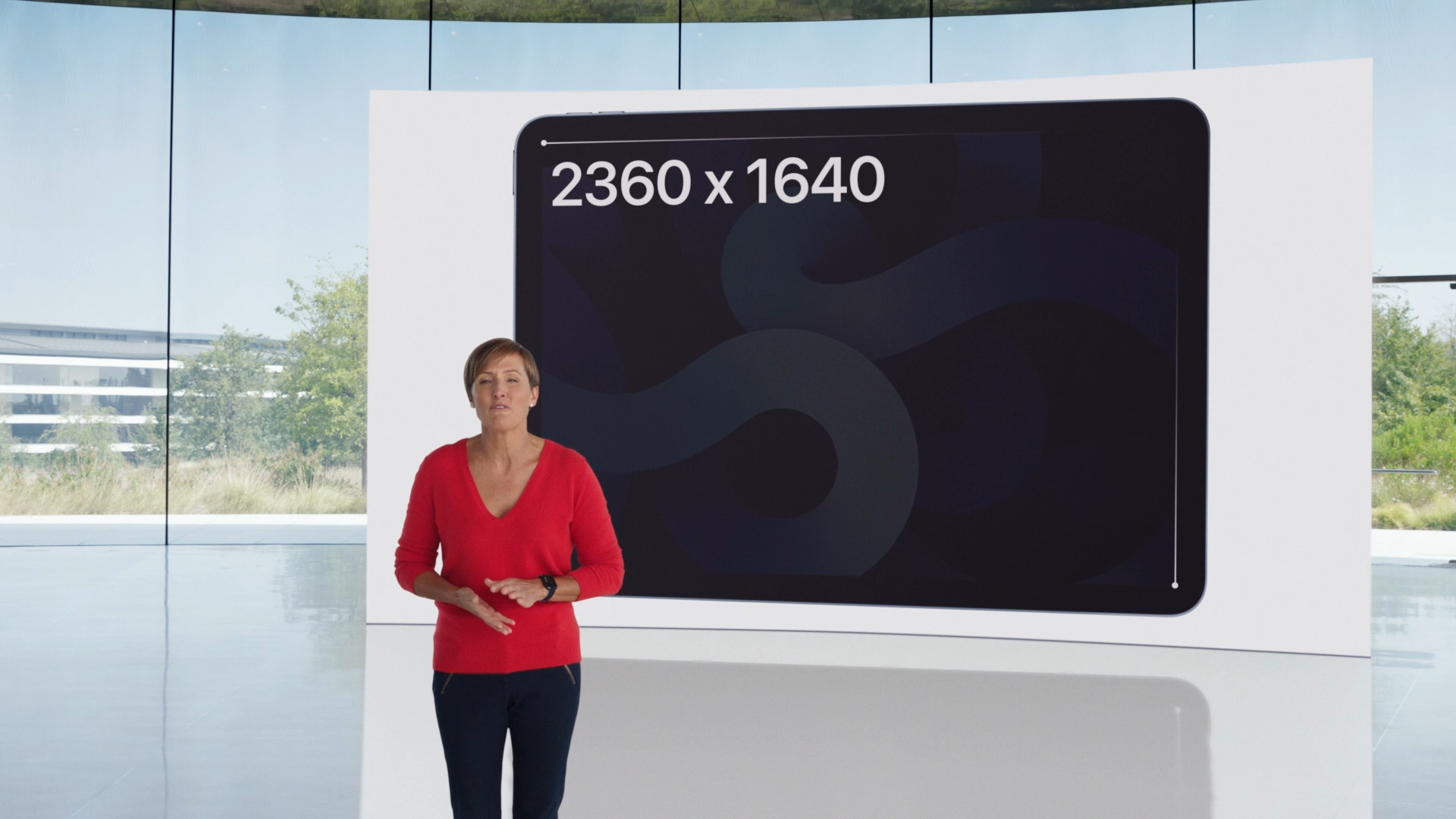 presentation tablet display