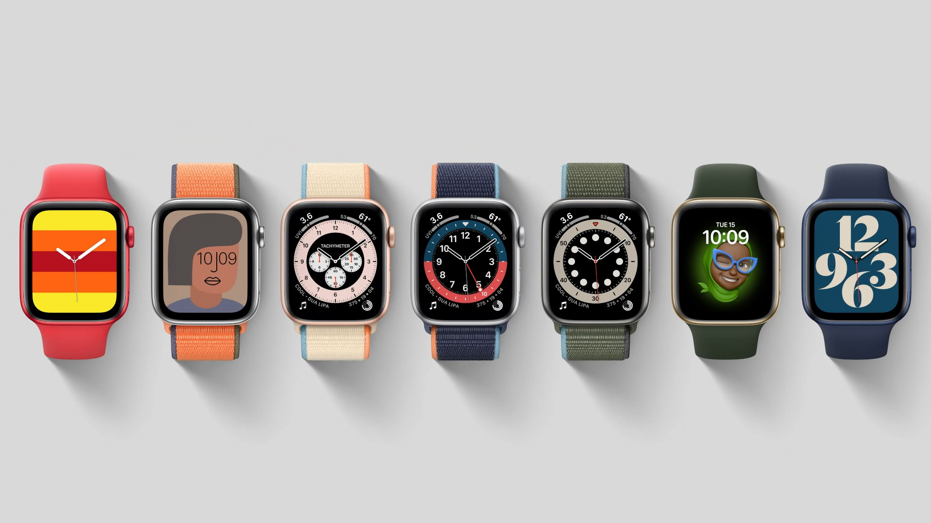 smartwatch collection display