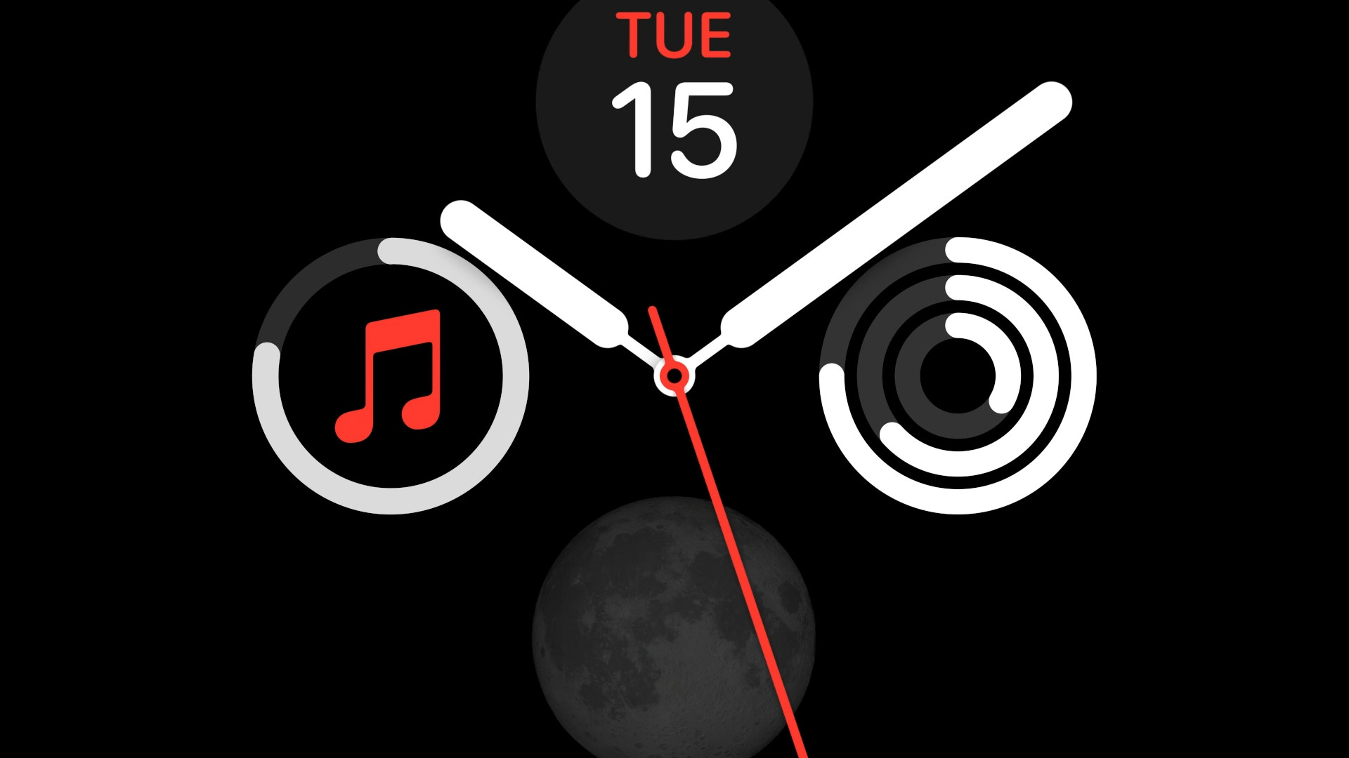 smartwatch interface music